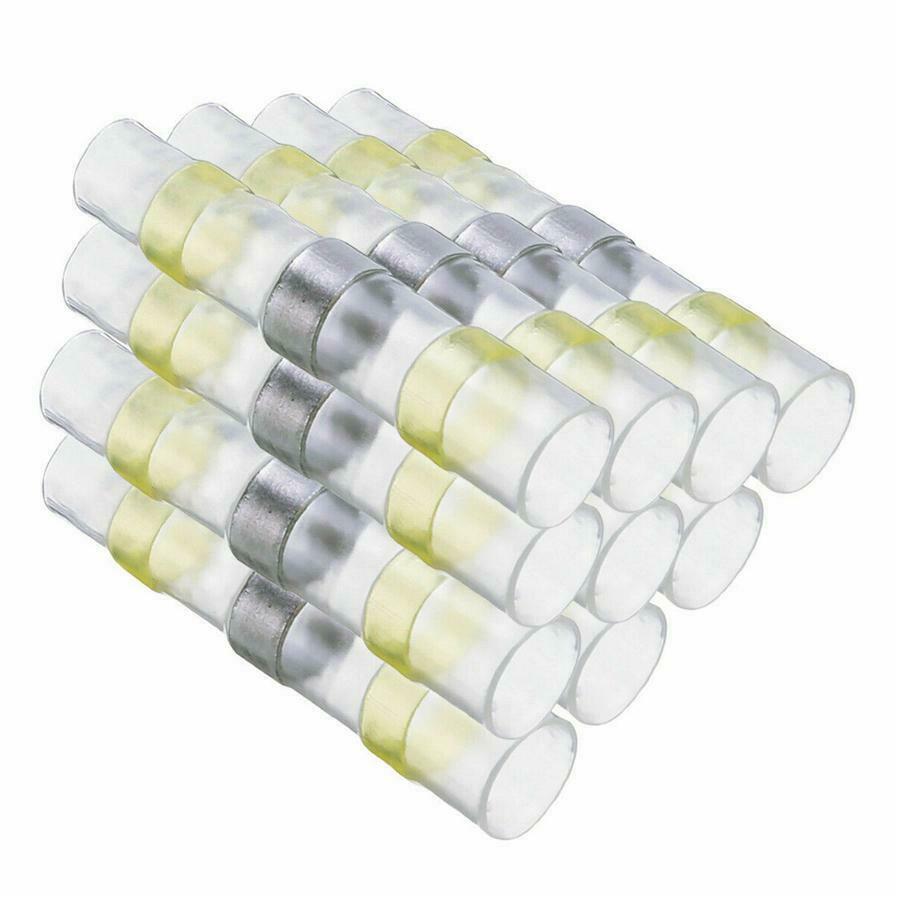 200x Solder Seal Heat Shrink Connectors Set Four Sizes Waterproof Universal