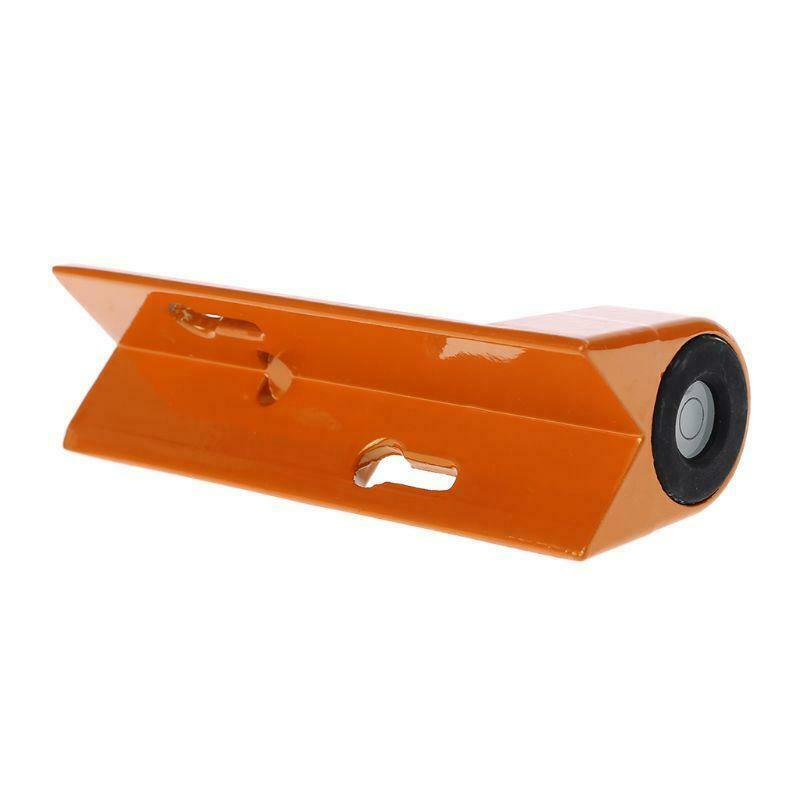 90 Degree Circular Vial Aluminum Die Cast Rod Level Bubble Spirit For Prism Pole