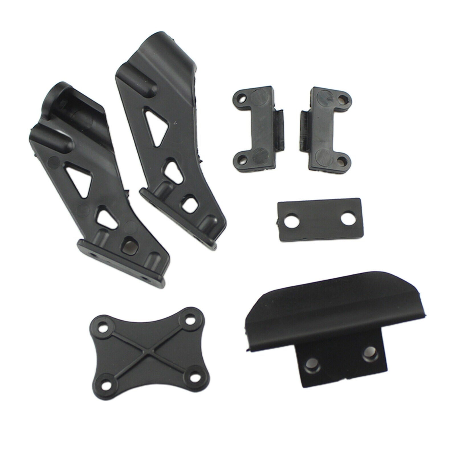 Black Anti Collision Bumper Tail Wing Parts Fit for WLtoys 144001 RC Car