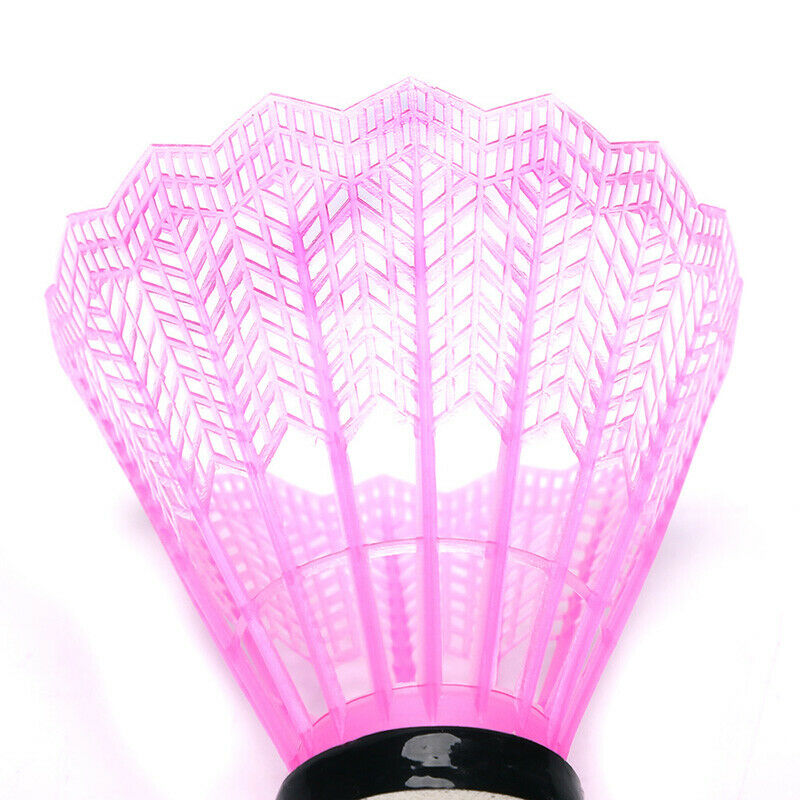 12 Pieces Badminton Balls Colorful Portable Shuttlecocks Supplies High Qu.l8