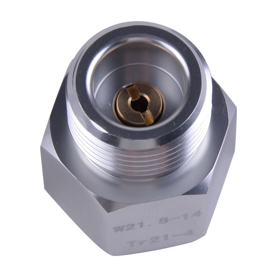 T21-4 to W21.8-14 Adapter CO2 Cylinder Tank fit for SodaStream Aluminum as