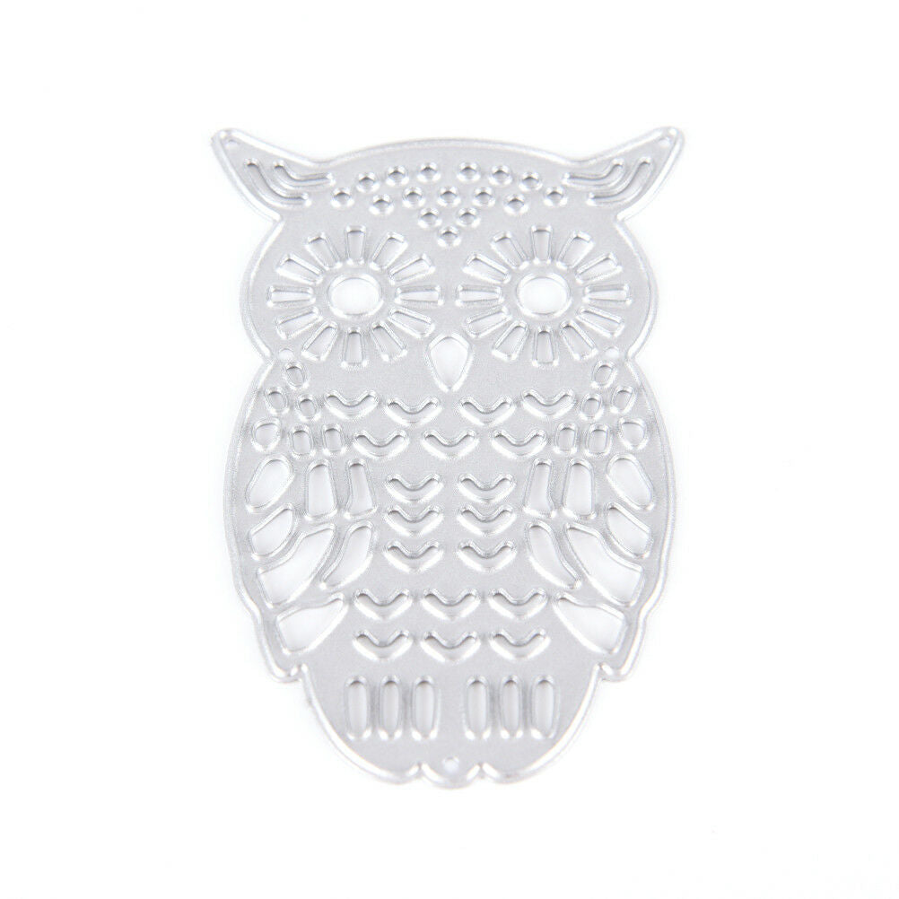 Owl Metal DIY Cutting Dies Stencil Scrapbook Album Paper Card Embossing Cr.l8