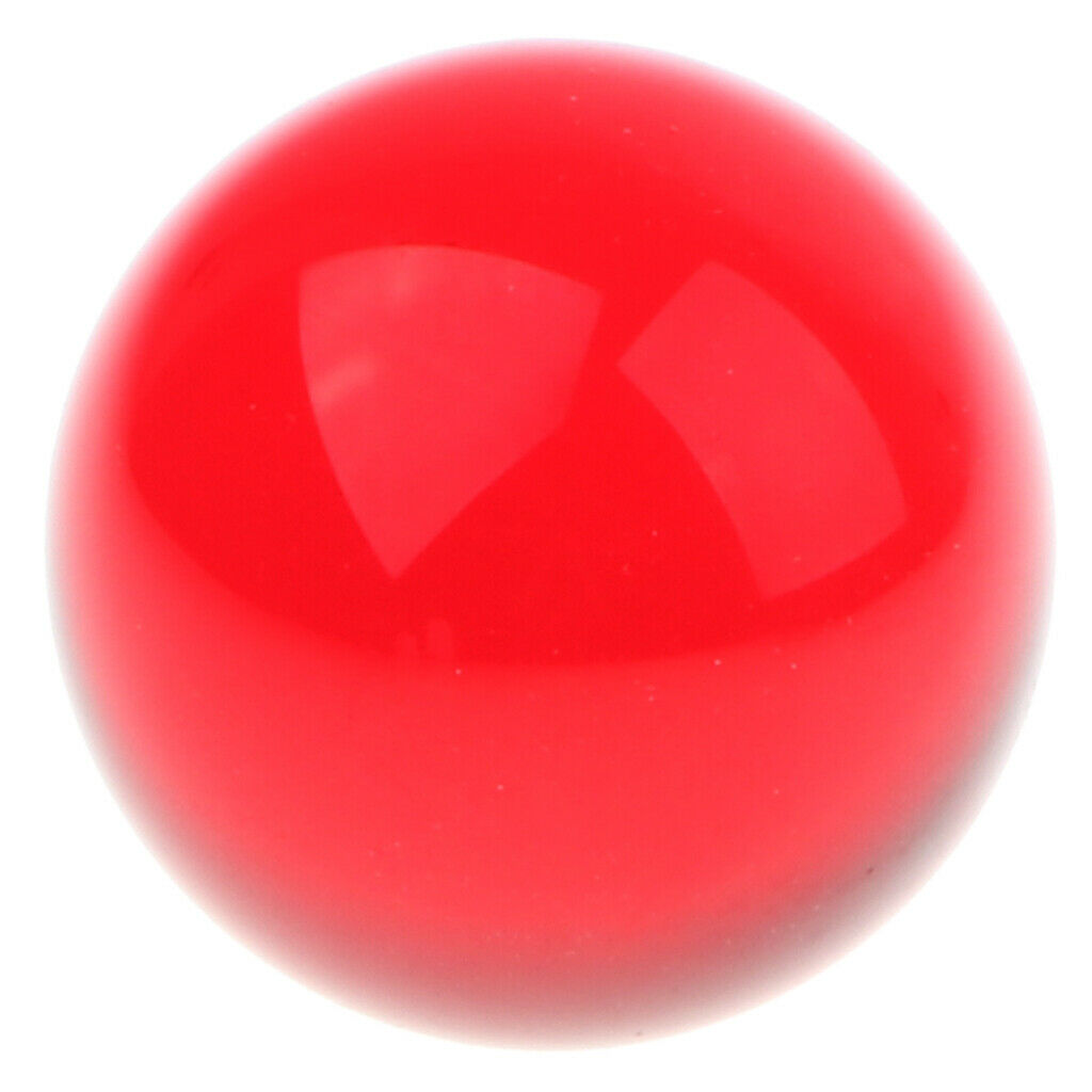 50mm Red Crystal Ball Decorative Ball Art Decor Photography Prop No Stand