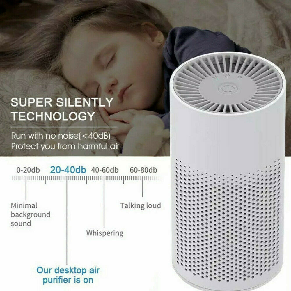 Car Air Purifier Cleaner Negative Ion USB Home Vehicle Air Cleaner Accessories