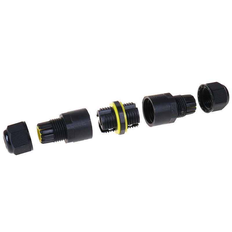 IP68 2/3 Pin Outdoor Waterproof Cable Connector AC Junction Box Durab_JC.l8