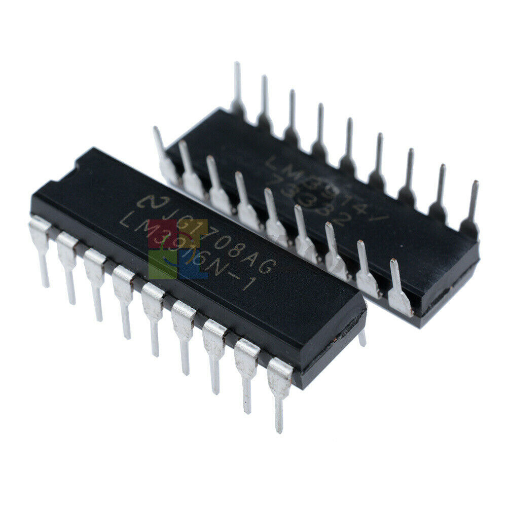 5Pcs LM3916N-1 LM3916N-1/NOPB LED Display Driver IC NSC DIP-18  LM3916N-1/NOPB