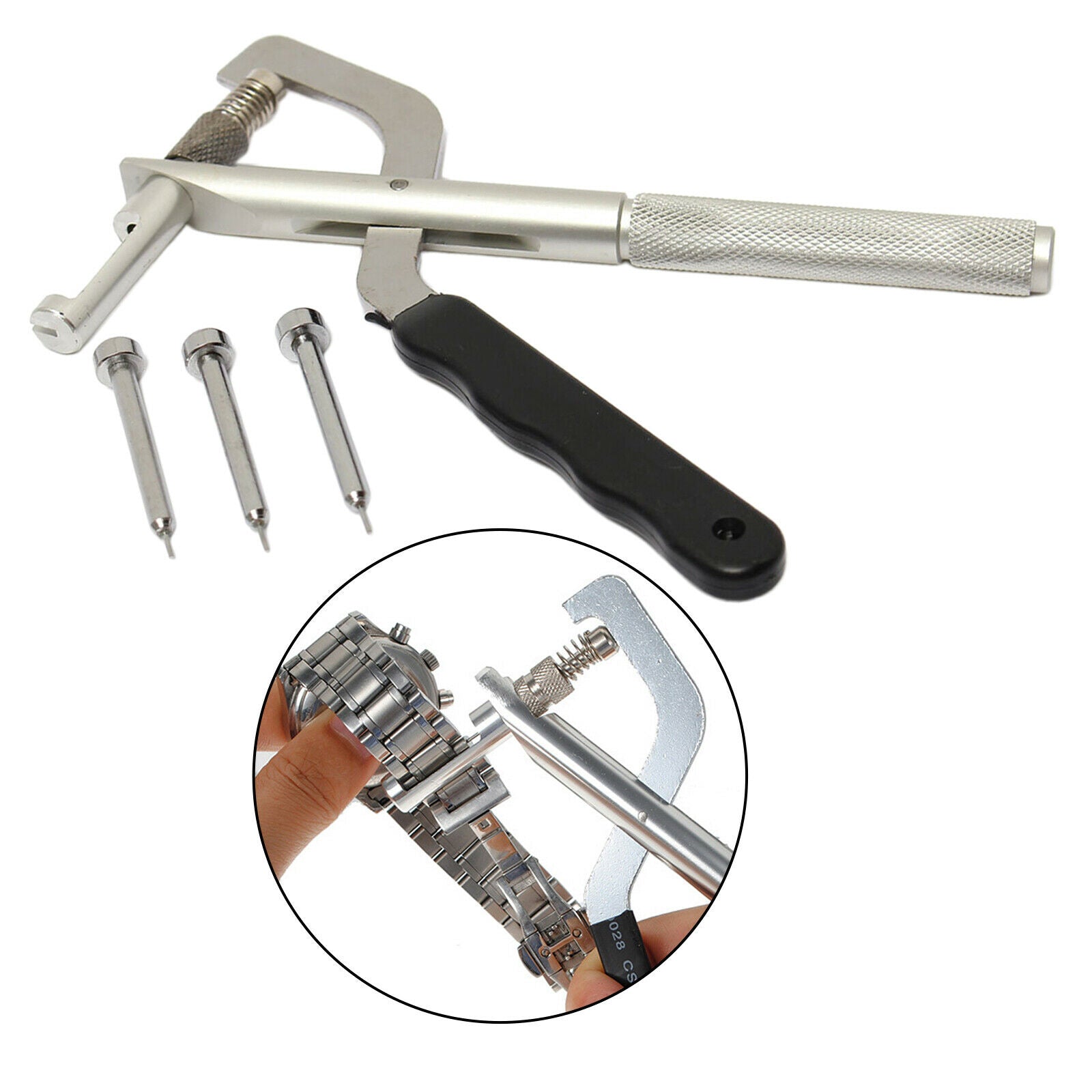 Professional Wrist Watch Band Pins Remover Metal Link Pin Plier Repair Tools