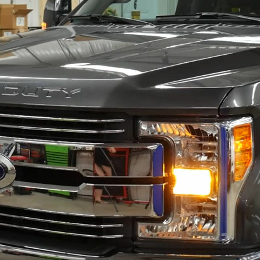 For Ford F-150 F-250 F-350 LED Daytime Running Lights/Turn Signal Conversion Kit
