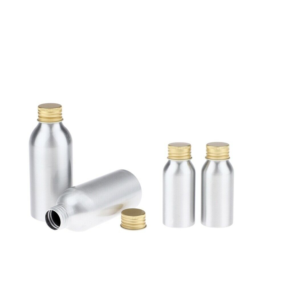 Set Of 4 Pcs Empty Multi Volumes Cosmetic Bottle Portable Lightweight Bottle