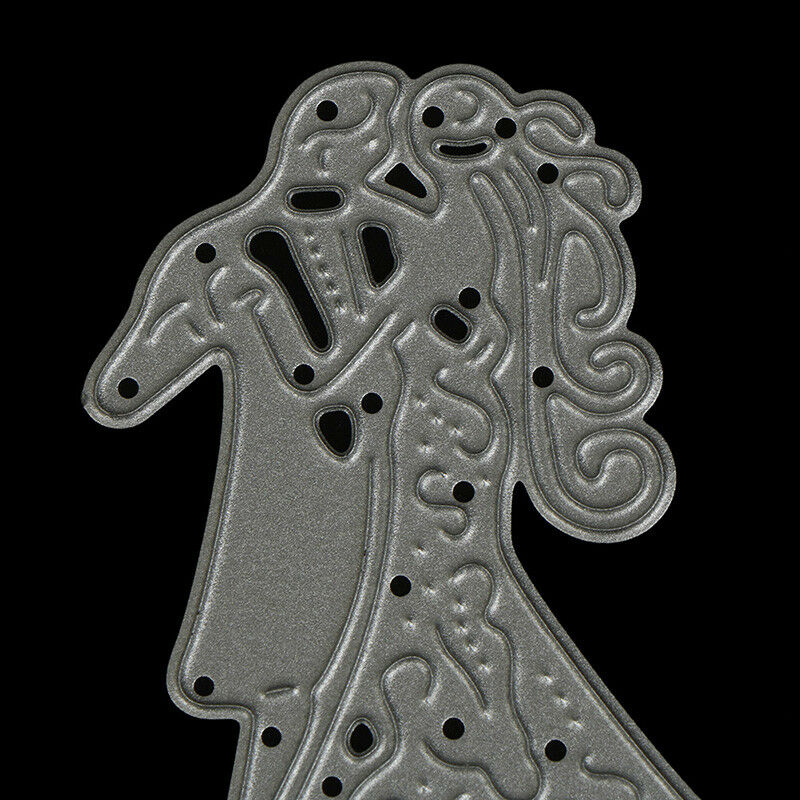 Romantic Dancing Lovers Wedding Cutting Dies For Scrapbooking Card Craft D.l8