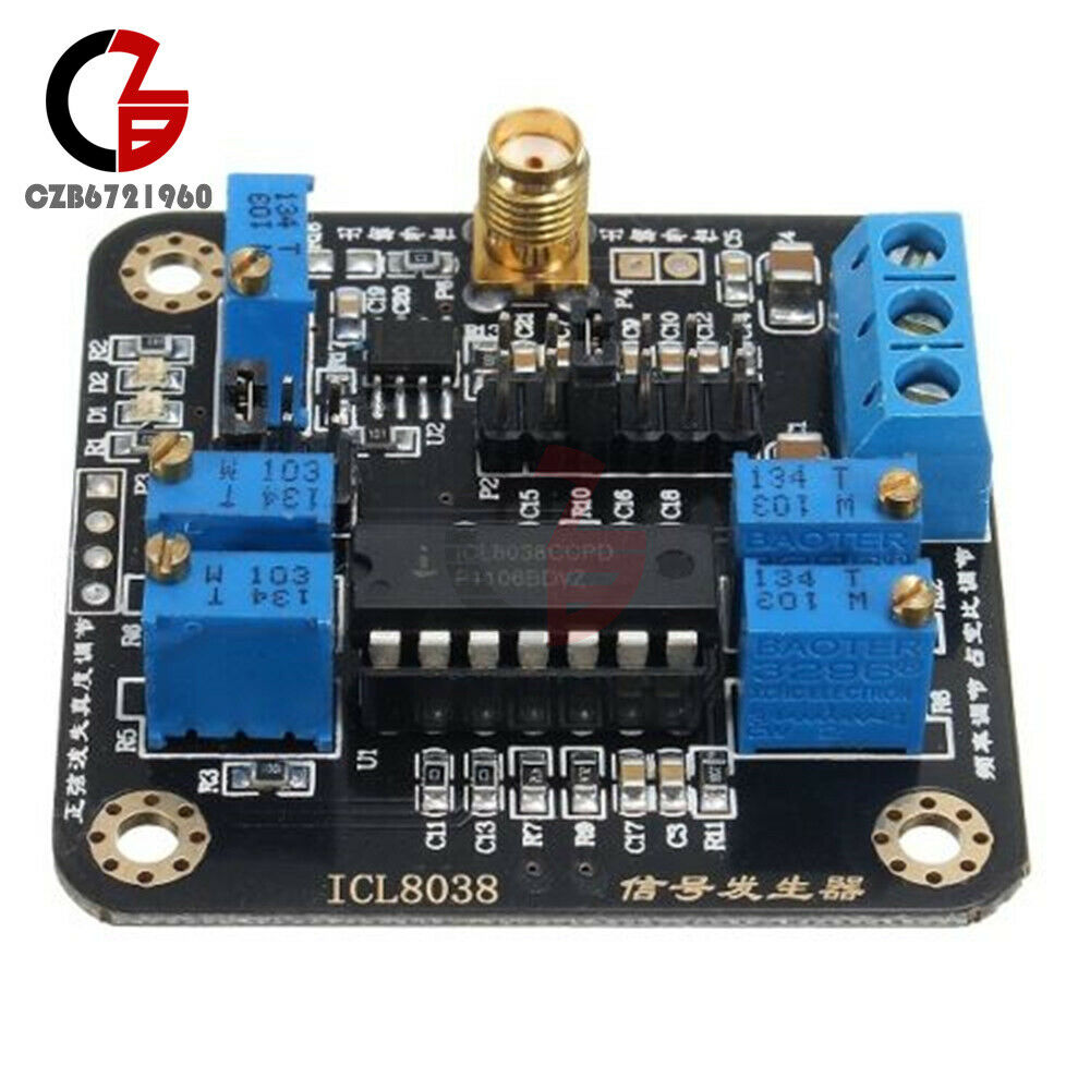 0.001MHz-300KHz ICL8038 Low-frequency Signal Generator Module Arbitrary Wave