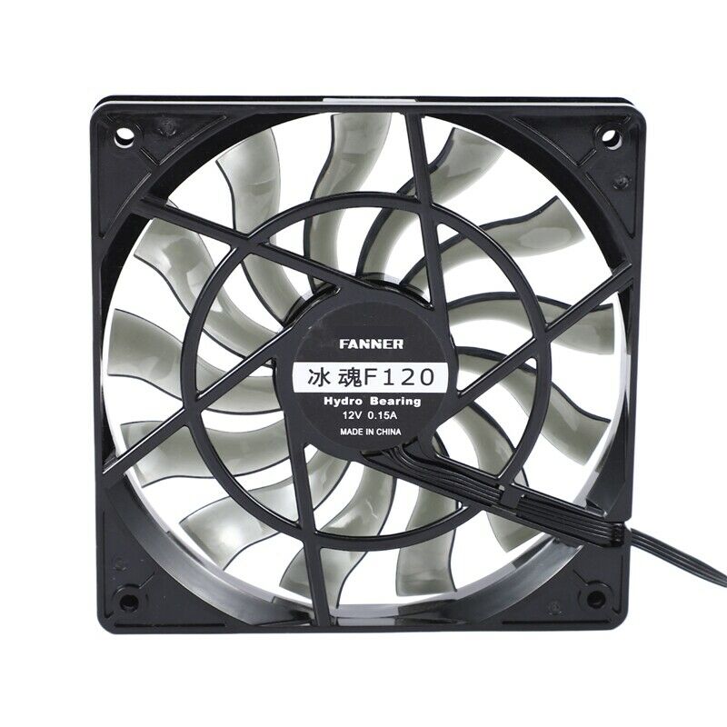 Thin 12mm Thickness 120X120X12mm 12V Desktop Computer Host Quiet Fan with S G6B8