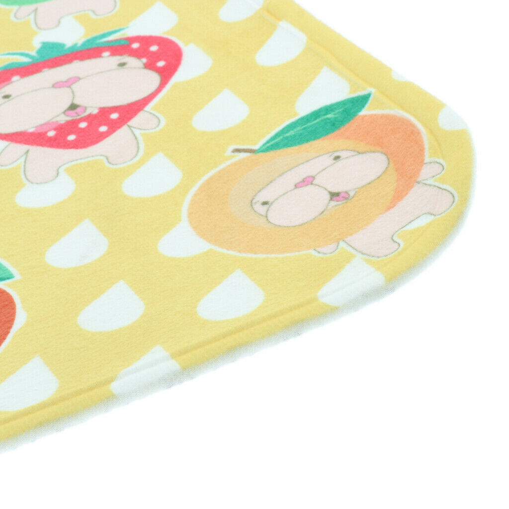 Pet Mat for Food and Water, Rectangle Non-Slip Rubber Mat for Dog and Cat S