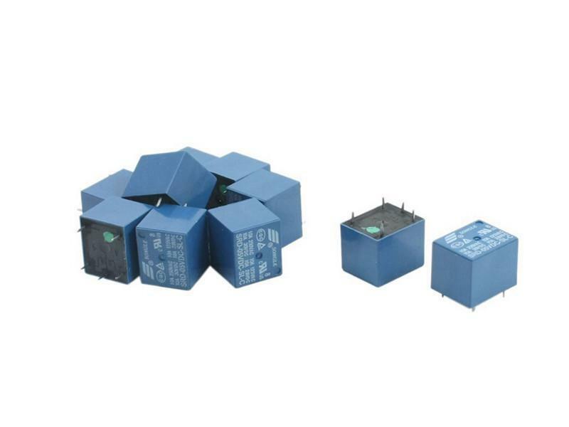 3 X mini relais d'alimentation 5V DC SRD-5VDC-SL-C type PC.l8