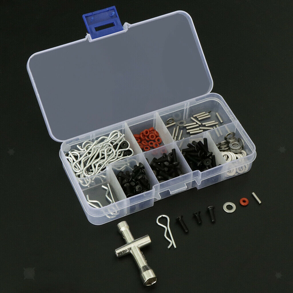 270pcs/set Screws Box Repair Tool, Economical and Practical 1/10 HSP RC Car DIY