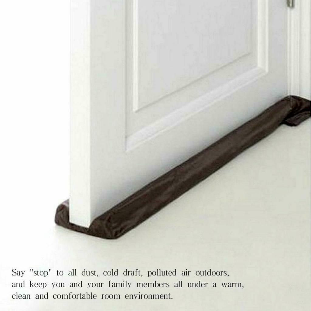Under Door Draft Blocker 32-38" Front Air Draft Stopper Nosie-Reducing
