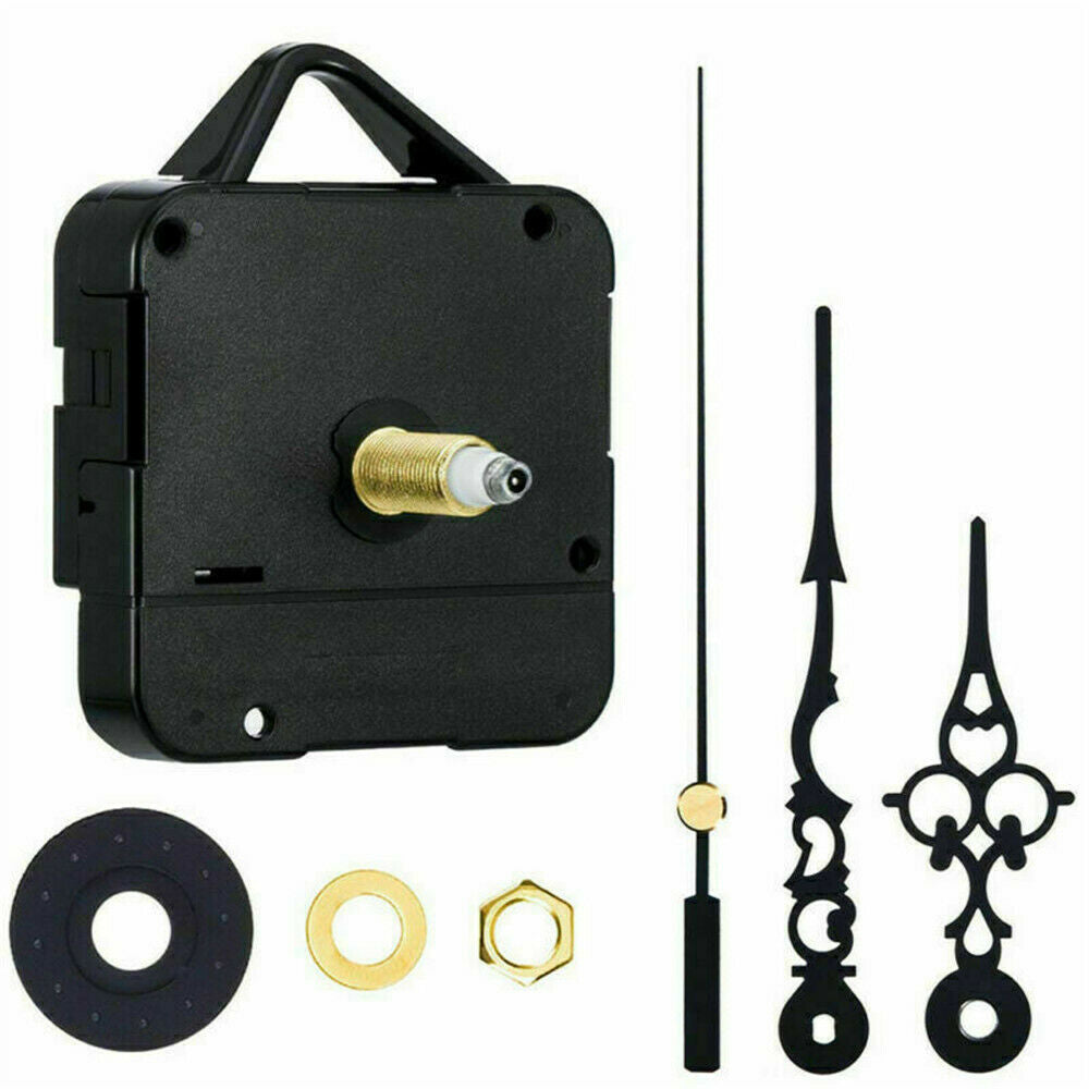 Quartz Wall Clock Movement Mechanism Repair Replace Battery Operated DIY Parts !