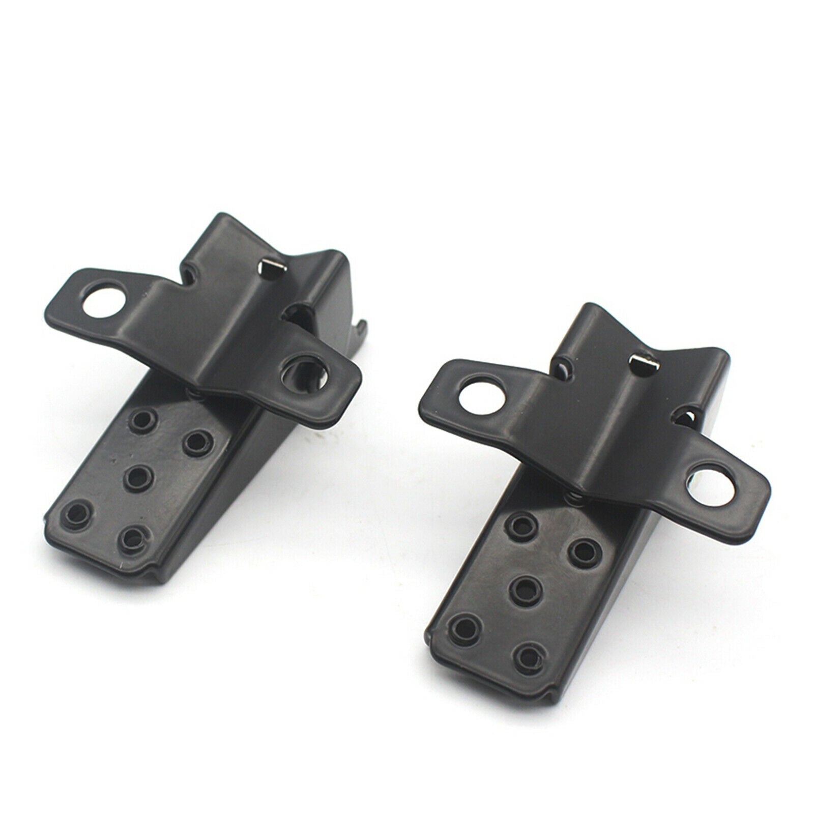 Universal 25-30mm Folding Motorcycle Metal Footrests Pedals for Yamaha