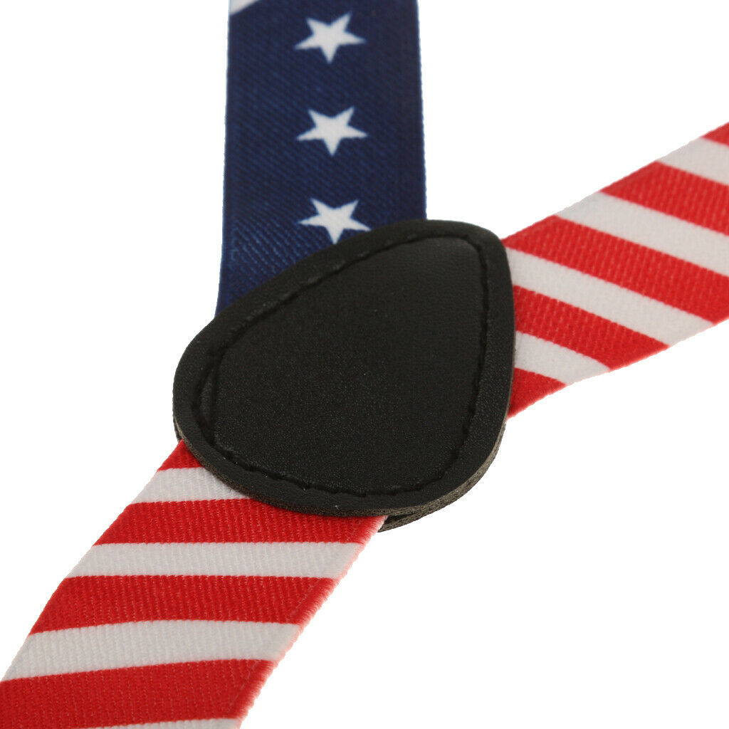 2pcs Elastic Braces Stylish Suspenders Kids Adjustable Galluse For Children