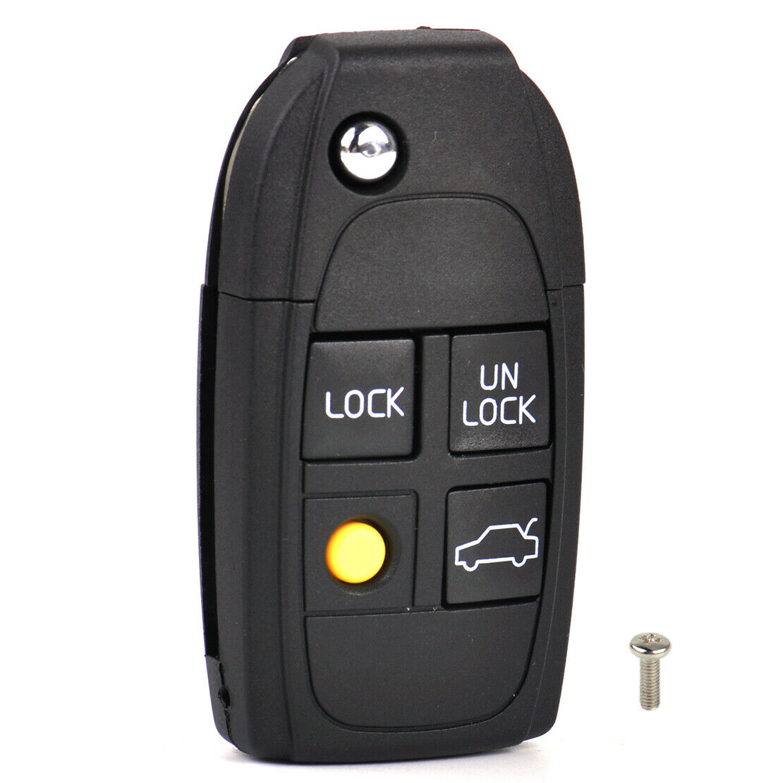 4Button Flip Key Shell Remote Case Fob Blank Fit for Volvo V40 C70 S60 S80 An