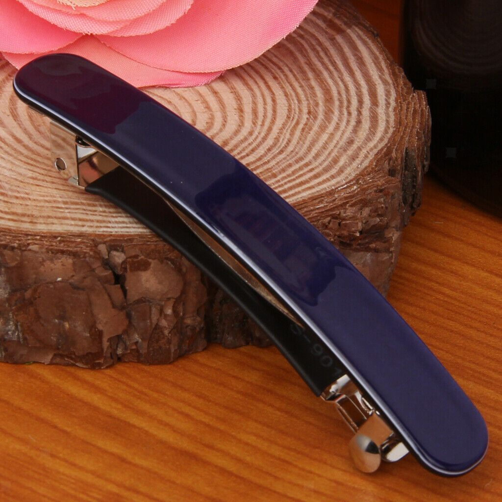 4Pcs/Set Fashion Acrylic Hair French Barrette for Thick Hair for Women Grils