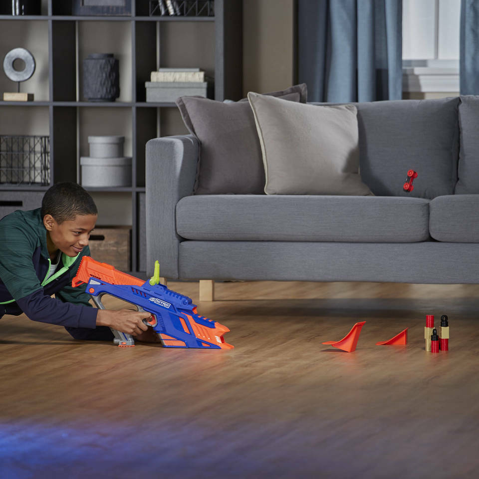 Hasbro Nerf Nitro Motofury Rapid Rally Action Stunt Car Blaster Kids Ages 5+