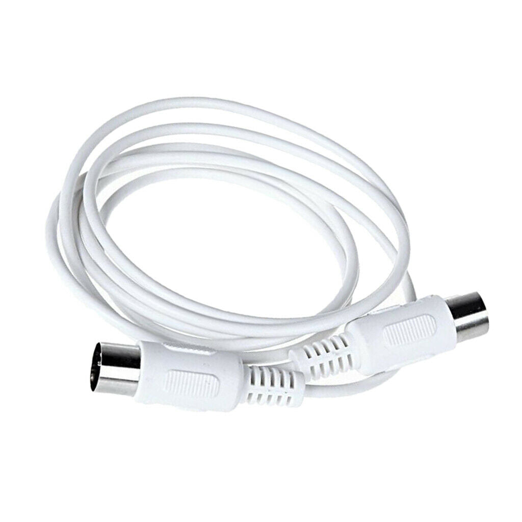 1.5m Professional Copper Audio Cord 5 Pin Male to 5 Pin Male MIDI Extension