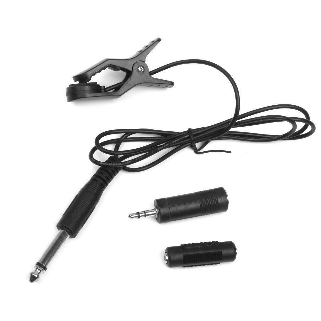 Universal General Acoustic Guitar Clip On Pickups With 2x Adapters