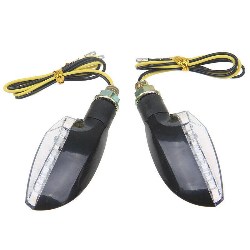 Motorcycle LED Turn Signal Light Indicator Blinker Amber For Yamaha FZ1 YZFR1 R6