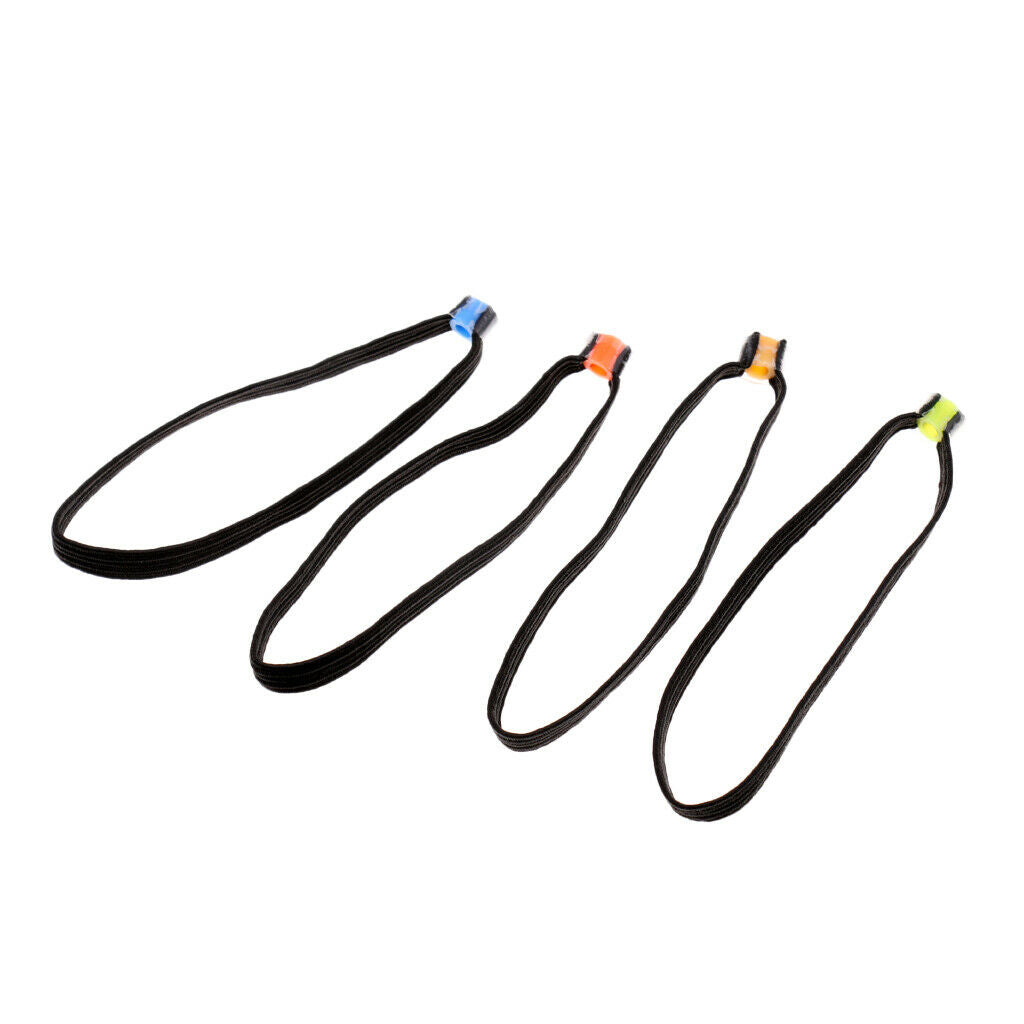 4Pcs Nylon Fishing Tippet Spool Tenders Fly Line Leader Tippet Rings Tool