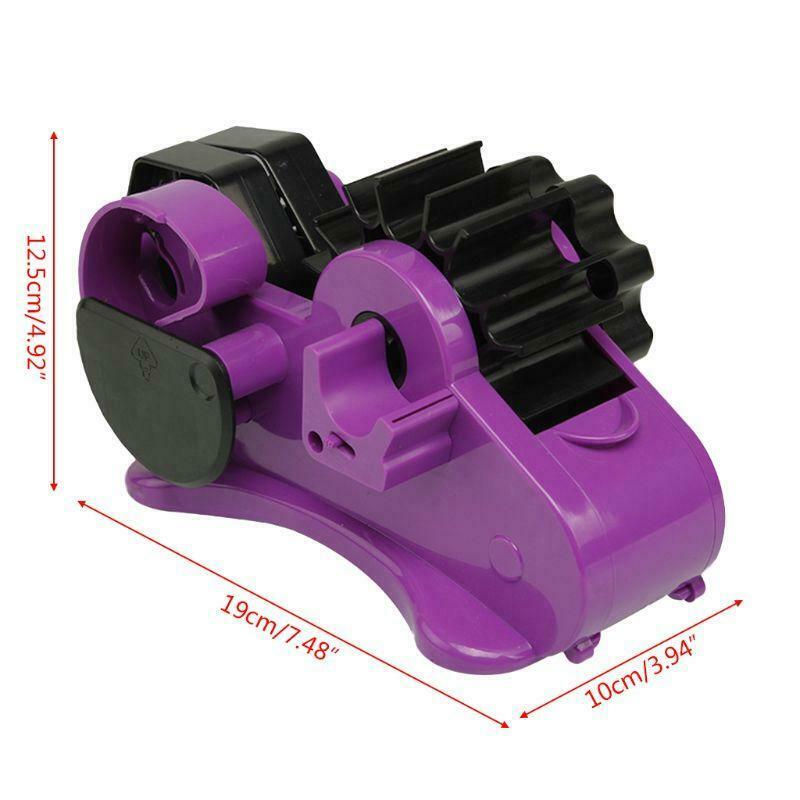 Semi-Auto Tape Dispenser With 35mm Fixed Length Tape Cutter Desktop Office Home