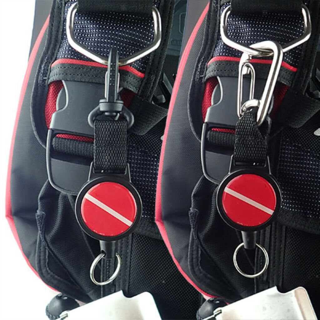 Durable Solid Dive Gear Retractor Snorkeling Lanyard Holder Accessories