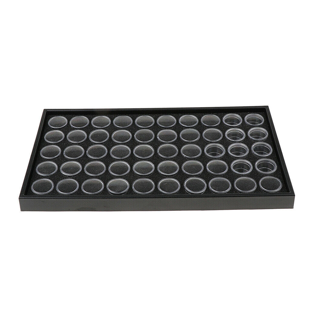 Plastic Glitter Container Storage Container For Transparent Pearls