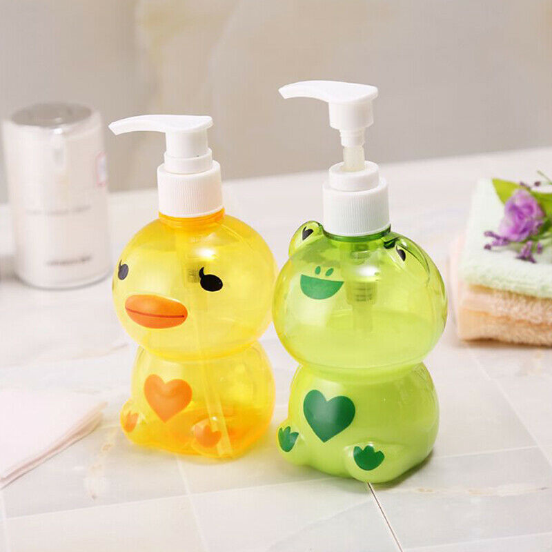 250ml Portable Soap Dispenser Animal Shape Empty Pump Bottle Shower Conta.l8