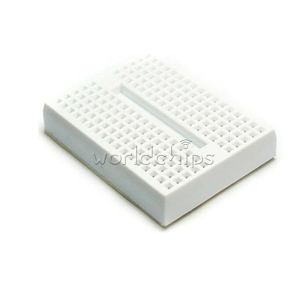 10PCS 170 Tie-points Mini White Solderless Prototype Breadboard For Arduino