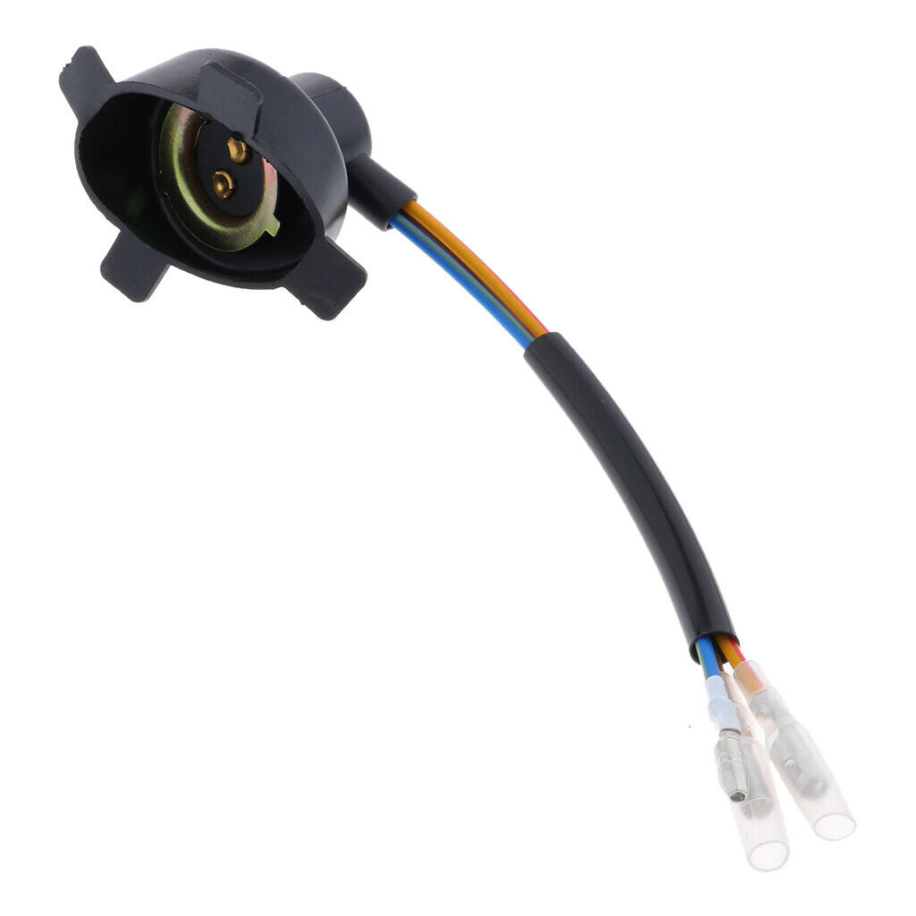 Motorcycle Head Light Bulb Holder Plug Lamp Holder 2 Pins for Mikuni TMX