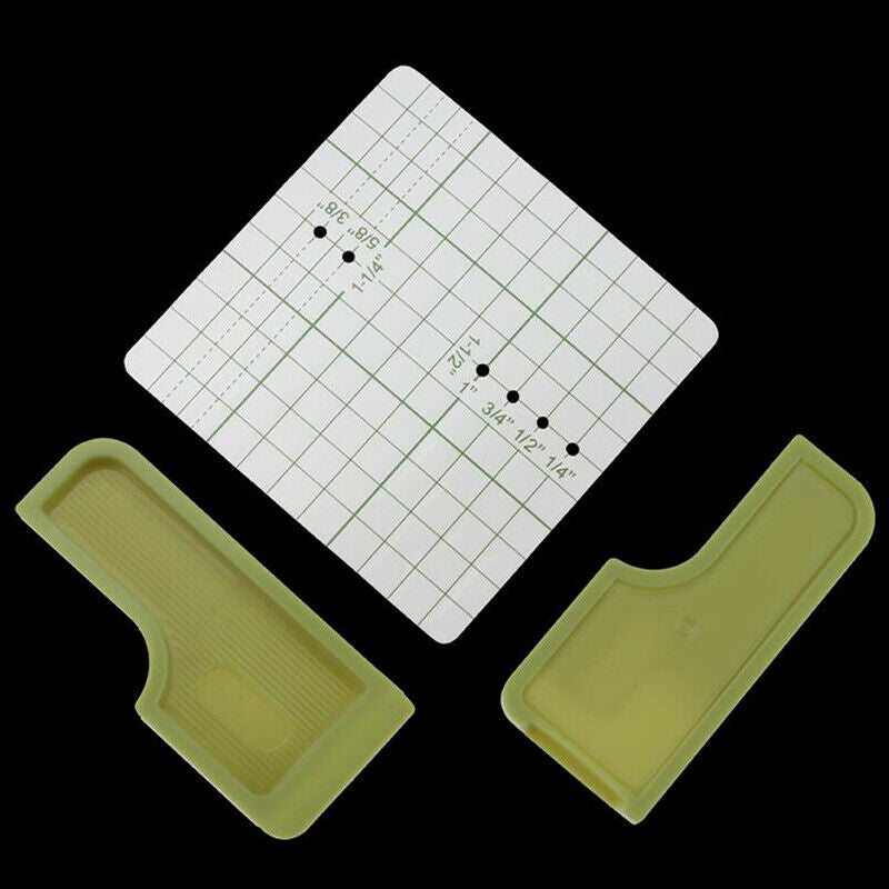 Needle crafts 3 Piece 6-in-1 Stick 'n Stitch Guide Positioning plastic sh.l8