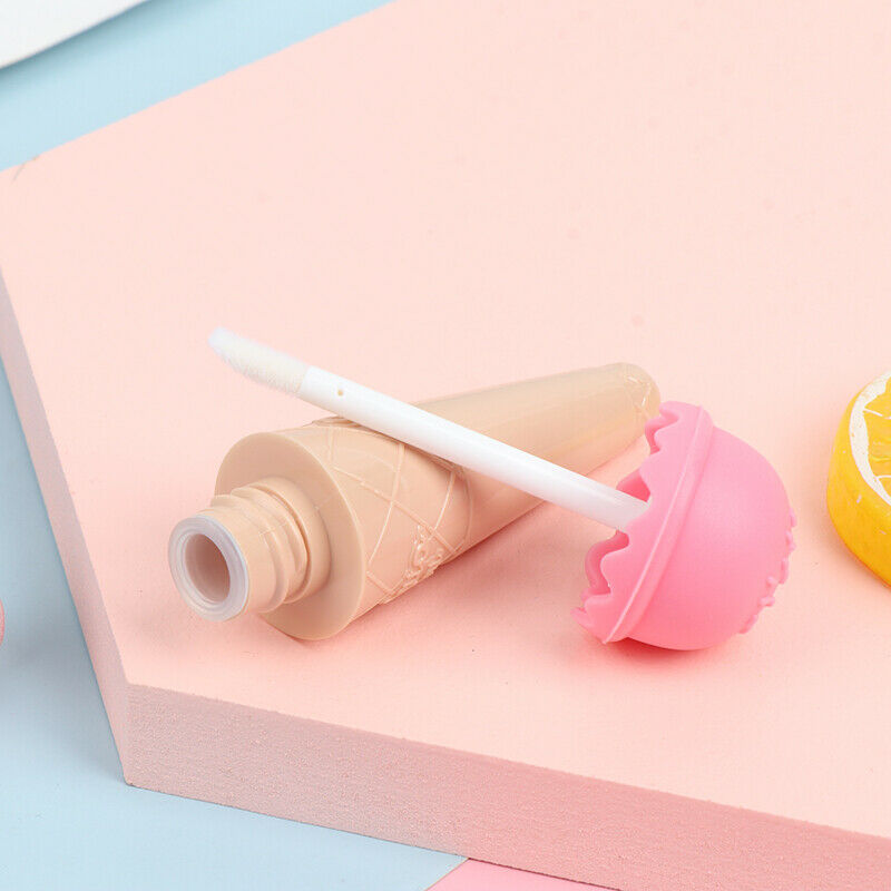 DIY Refillable Gloss Bottle Empty Lip Tube Container Makeup Accessory Ice.l8