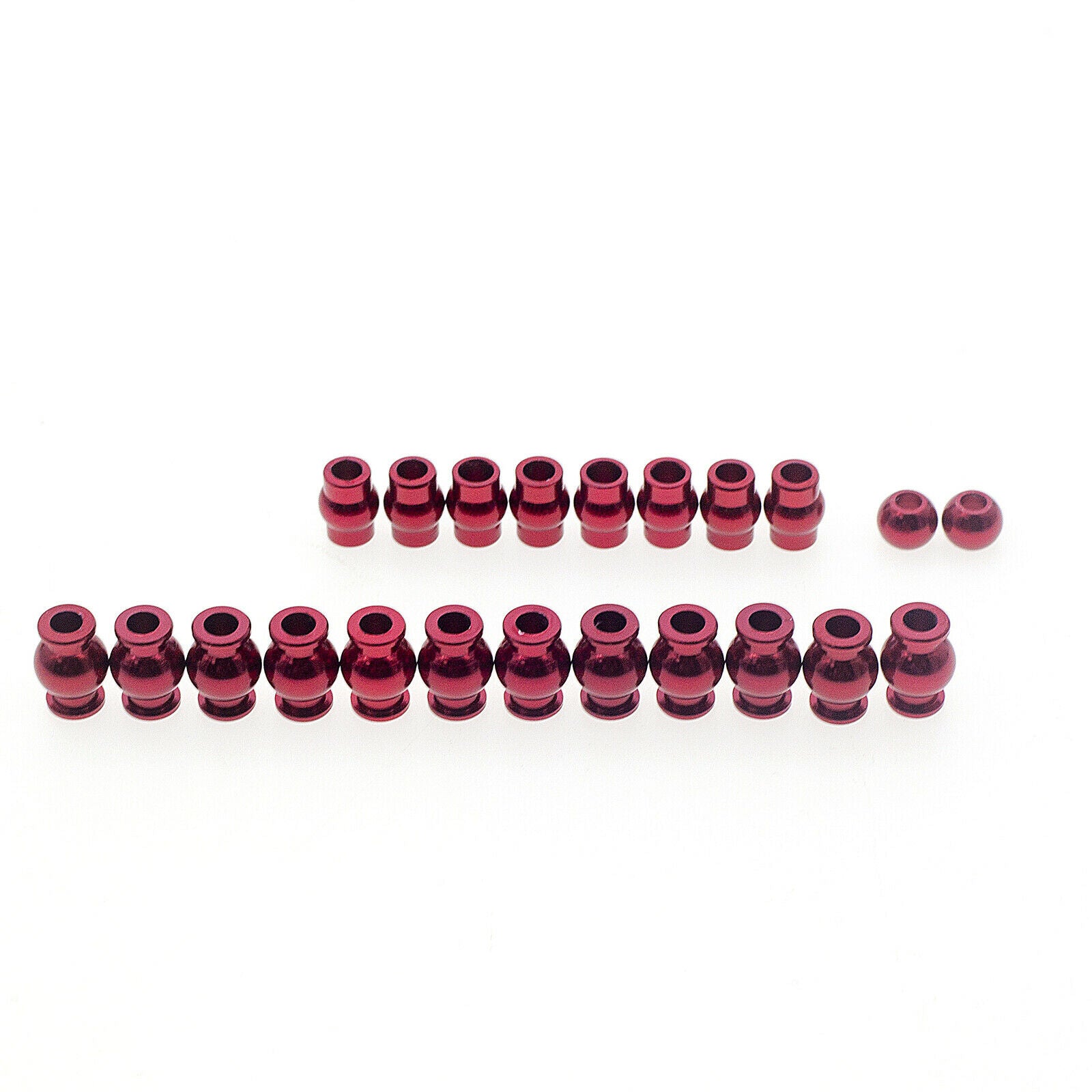 Set of 20 1/10 Metal Hollow Ball Set for Arrma ATF160B02 Vehicles Crawler Car