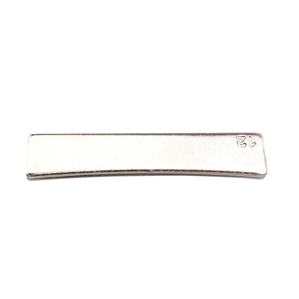 Lovoski 2pcs Alloy Guitar Radius Fretboard Fret Press Caul Inserts 12" 15''