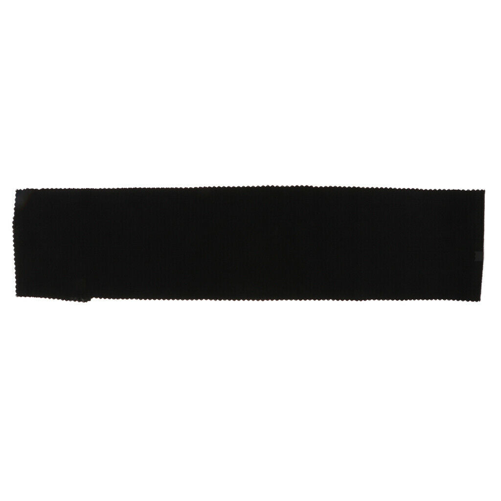 Black Piano Keyboard Dust Cover Dustproof Cleaning Cloth for Piano Parts