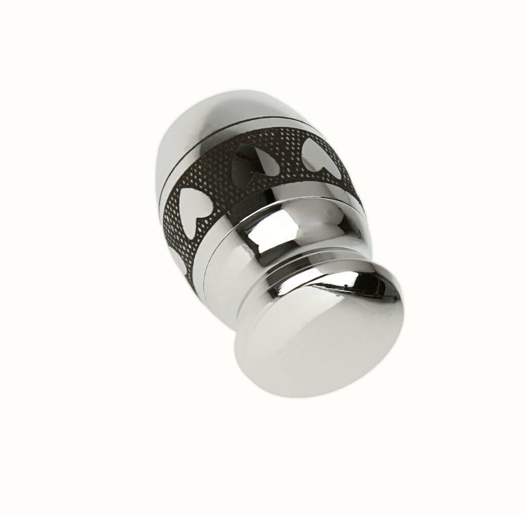 6 Pieces Pigeon and Heart Pattern Stainless Steel Cremation Urn Ash Holder