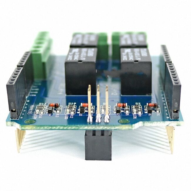 1 of Four channel Relay Shield Module 5V 4 for Arduino [M1]