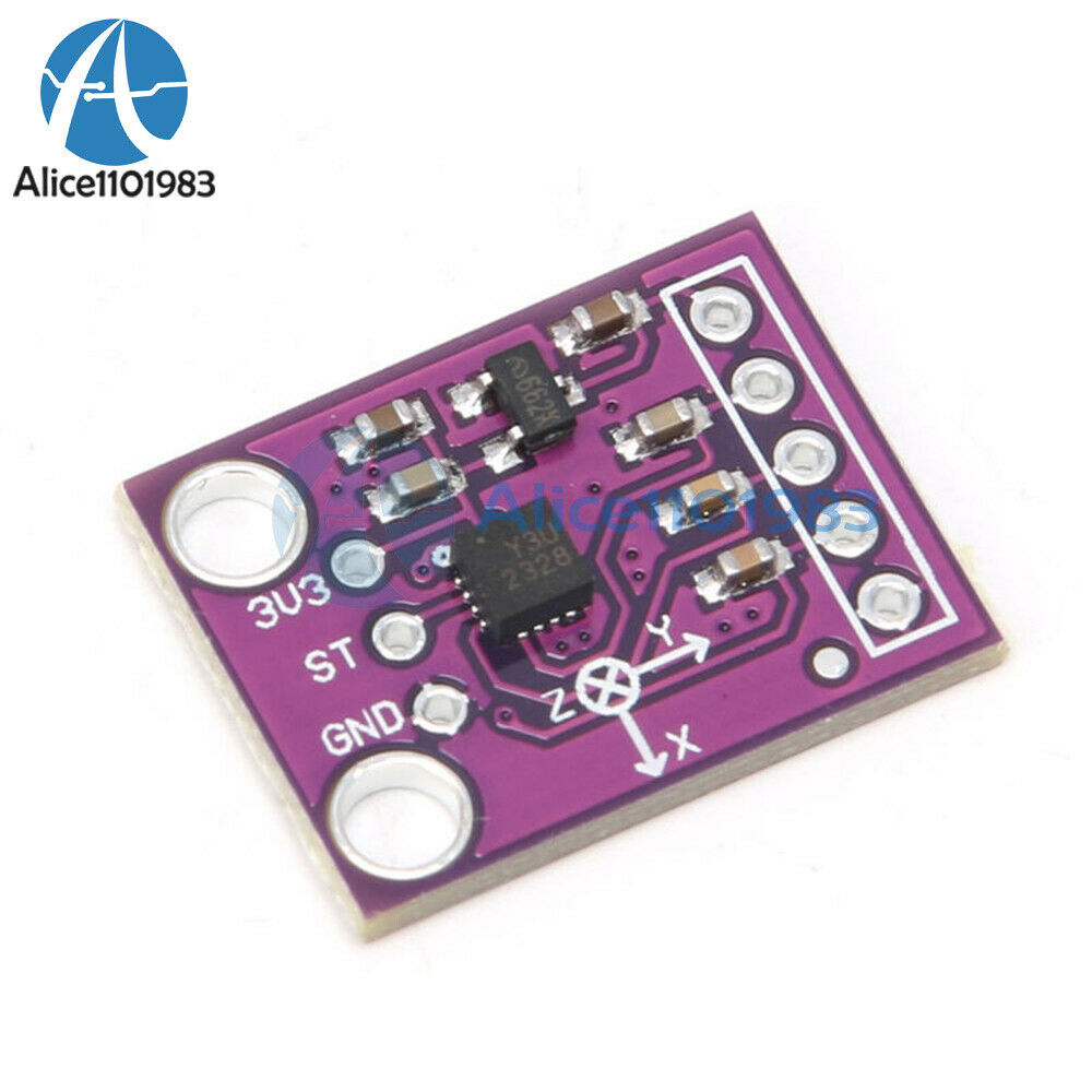 2PCS 3-Axis GY-61 ADXL337 Replacement ADXL335 Module Analog Output Accelerometer