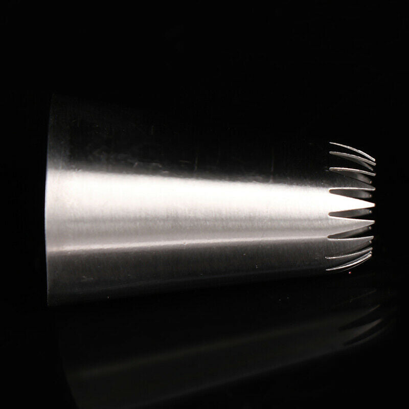 D66 #18 Open Star Icing Nozzle Piping Tip Stainless Steel Cake Decorating TiFCA