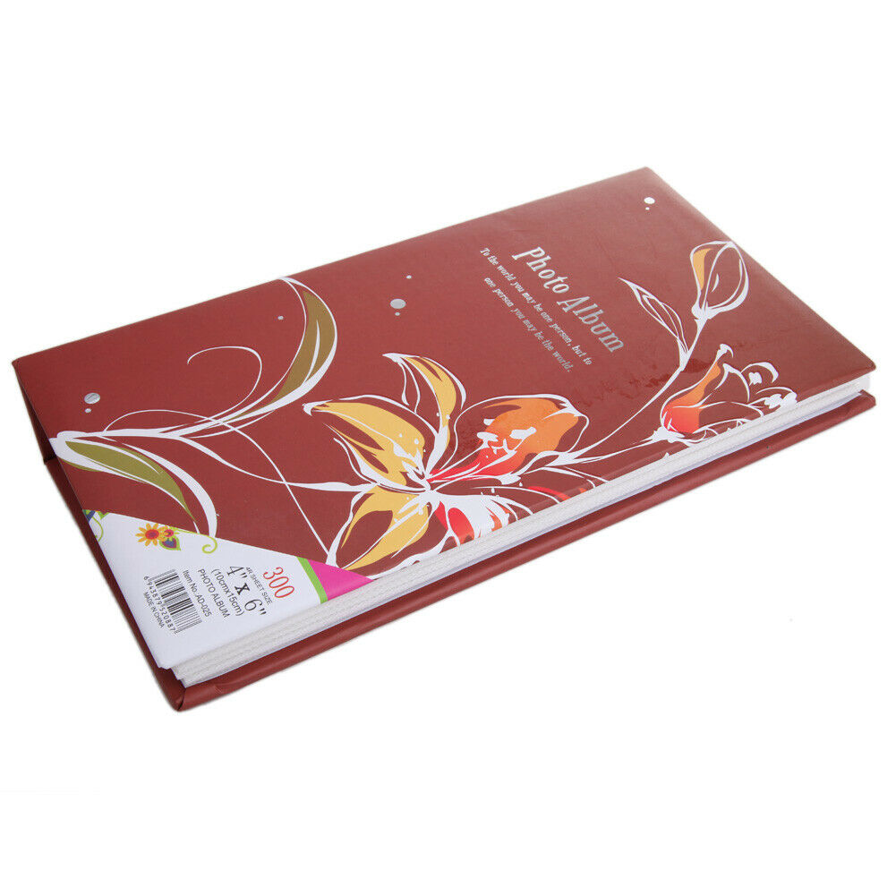 4R 300 Pockets Film Paper Photo Picture Storage Case Album Book  AU
