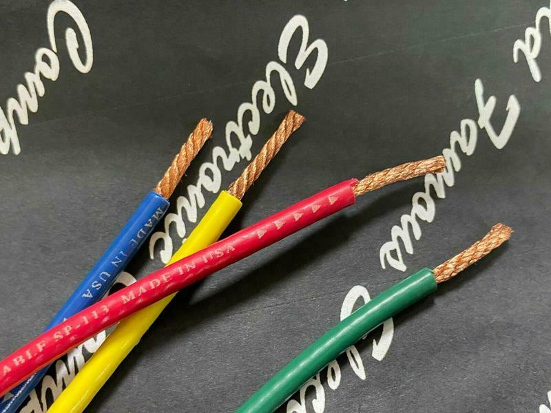 1M - GENERALCABLE Made 1300-RD 13/1C 13AWG PVC Wire for Audio