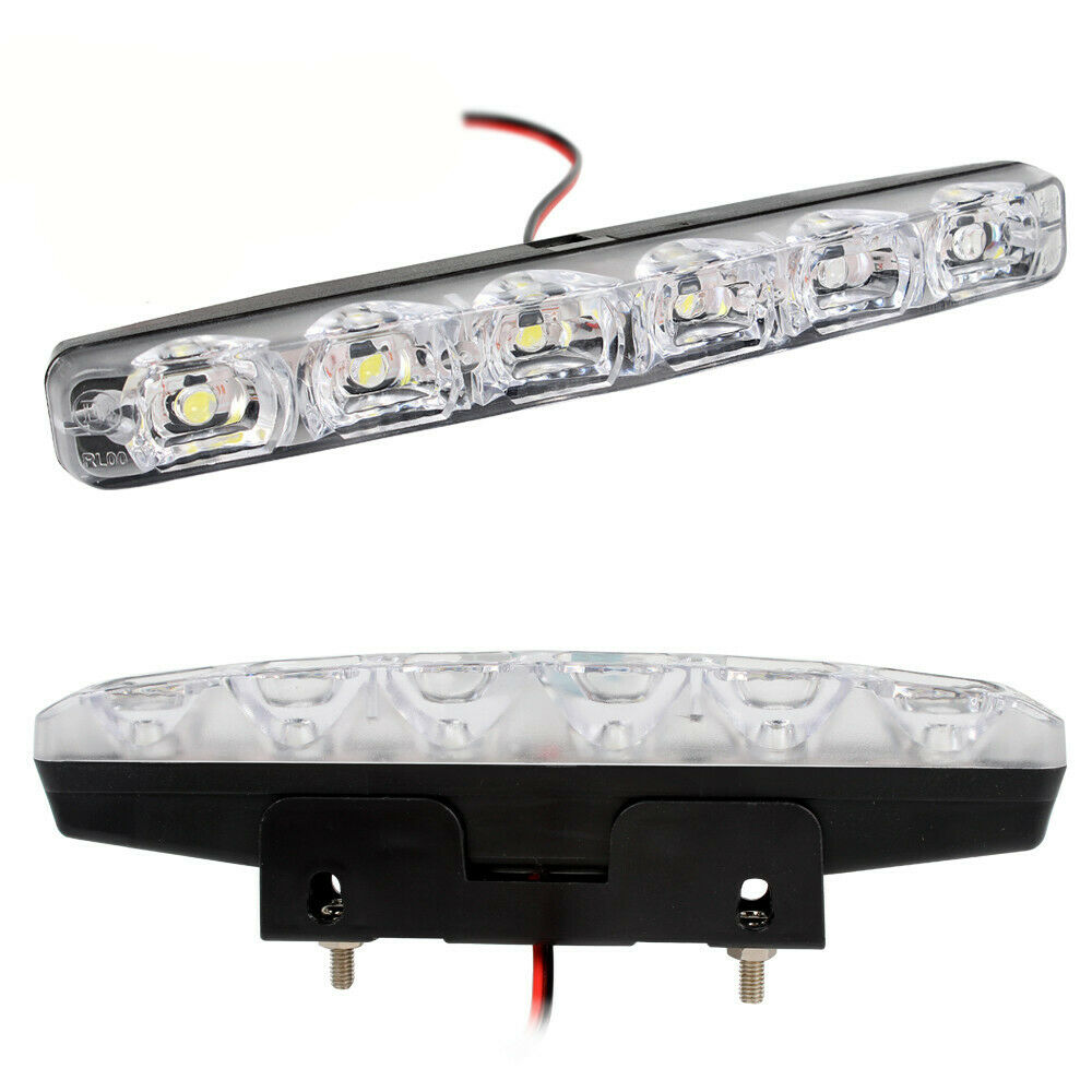 2pcs Car Auto Daytime Running Light Daylight Car Styling Lamp 6LED Waterproof