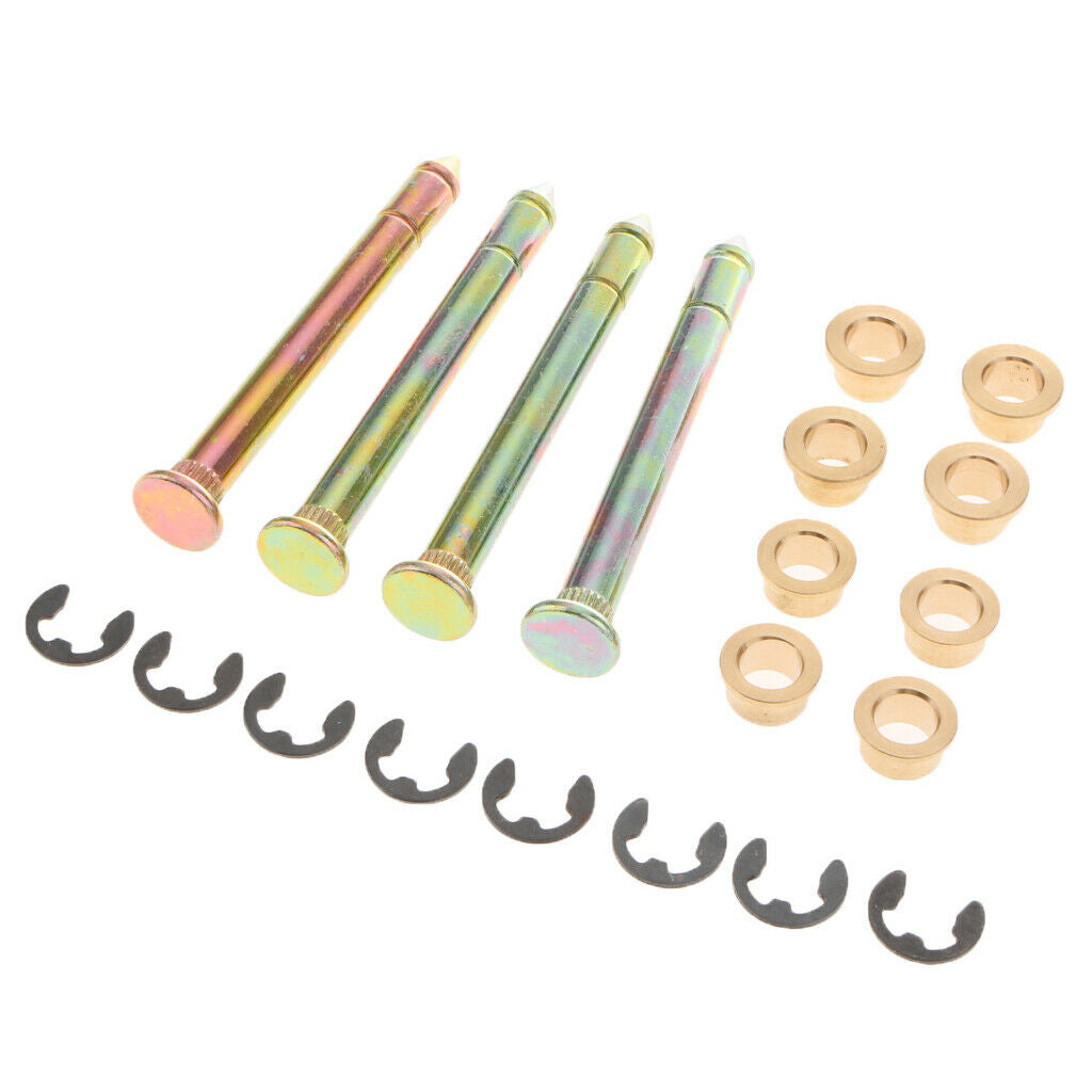 Set Door Hinge Pins Pin Bushing Kit Fits For Ford Truck SUV F150 F250 F350