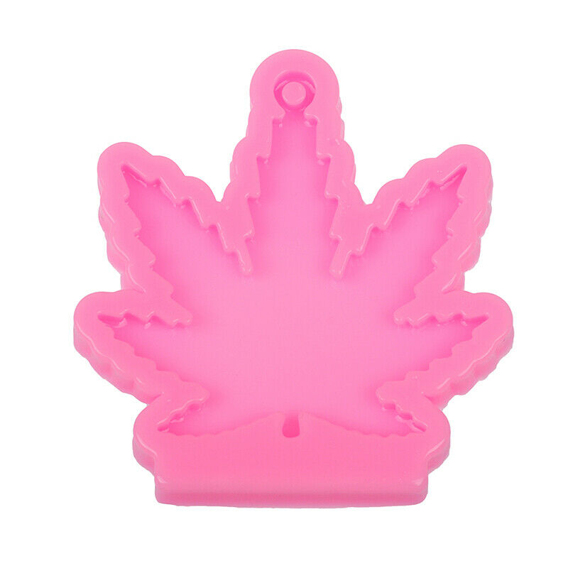 Maple leaf Leave Silicone Shape keychain Mould for Epoxy Jewelry DIY Craf.l8